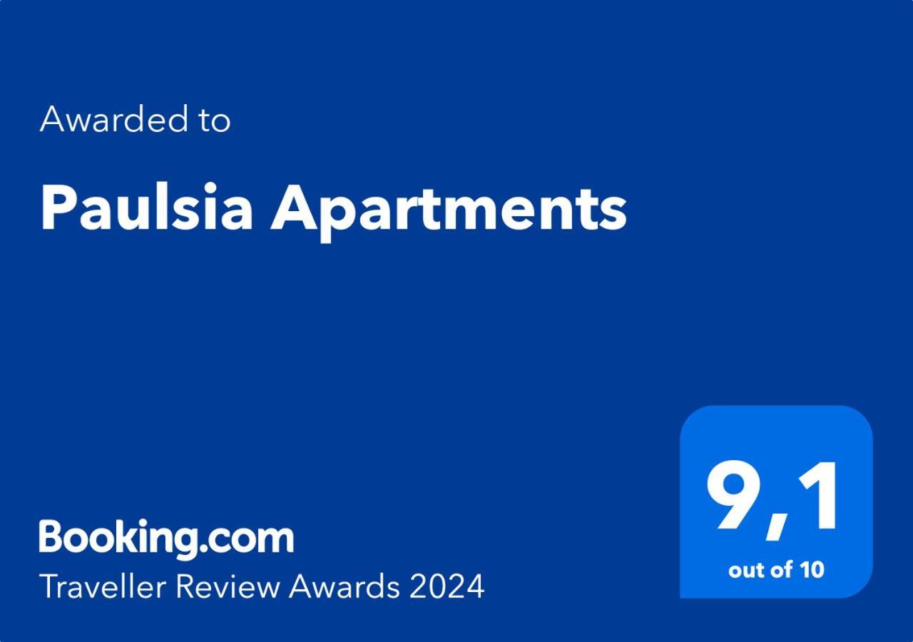 Paulsia Apartments Psinthos Dış mekan fotoğraf